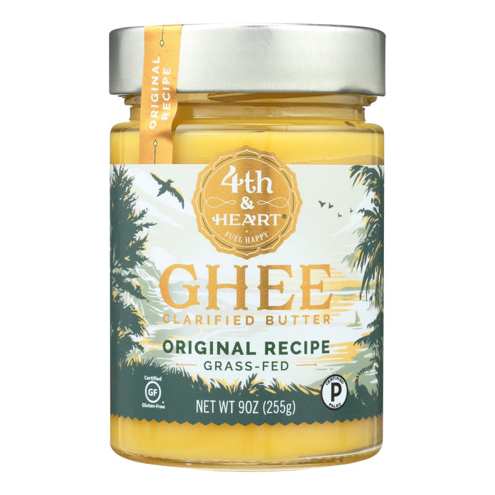 4th And Heart - Ghee Butter - Original - Case Of 6 - 9 Oz. Biskets Pantry 