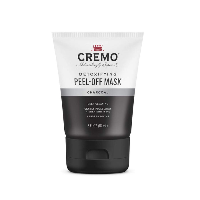 Cremo Detoxifying Peel-Off Mask Activated Charcoal,  3 Fl Oz