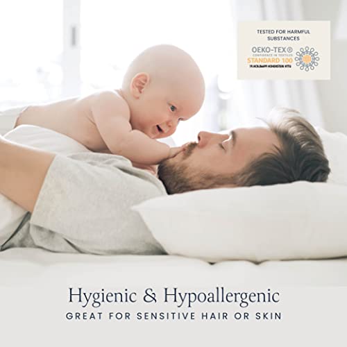 Belador Queen Sheet Set - Luxury 6 Piece, Silky Soft, Deep Pocket, Elastic Fit, Breathable Hotel Quality Bedding