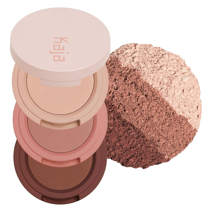 Kaja Beauty Bento Soft Matte Eyeshadow Trio 3 Shades Compact Palette 0.09oz