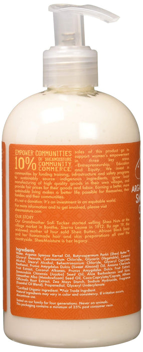 Shea Moisture Argan Oil & Almond Milk Smooth & Tame Conditioner for Unisex, 13 Ounce