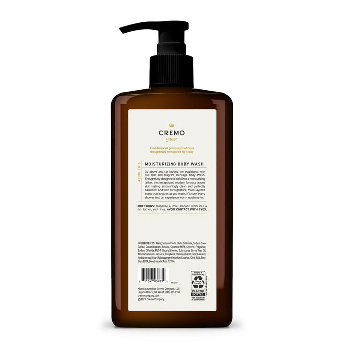 Men'S Body Wash, Bourbon Vanilla Scent, 32 Fl Oz