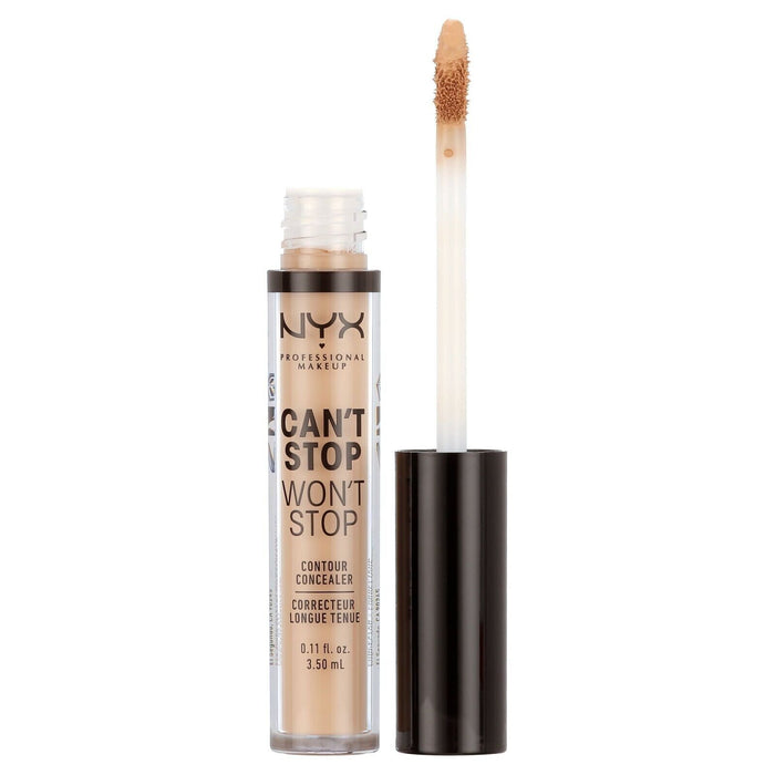 NYX Can't Stop Won't Stop Concealer Natural Matte 0.11oz