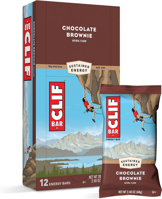 Clif Bar - Organic Chocolate Brownie - Case Of 12 - 2.4 Oz