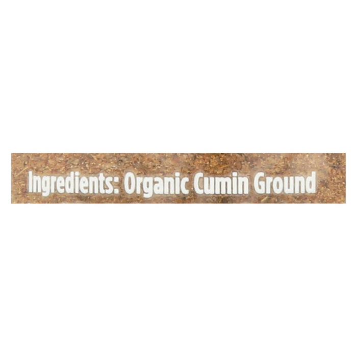 Spicely Organics - Organic Cumin - Ground - Case Of 3 - 1.7 Oz.