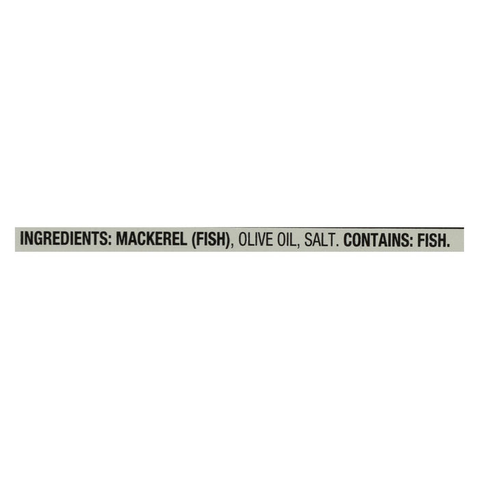 Season Brand Mackerels - Fillets - In Olive Oil - 4.375 Oz - Case Of 12