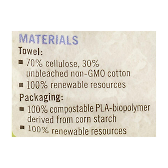 If You Care Paper Towels - Reusable - Nat - Case Of 8 - 12 Count