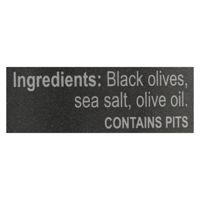 Mina - Olives Black Dry Cured - Case Of 6 - 7 Oz