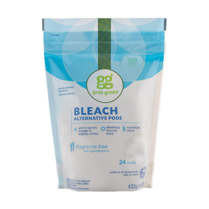 Grab Green Bleach Alternative - Fragrance Free - Case Of 6 - 24 Count