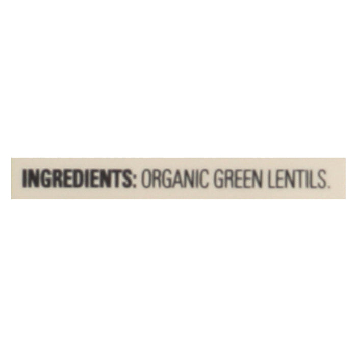 Arrowhead Mills - Organic Green Lentils - Case Of 6 - 16 Oz.