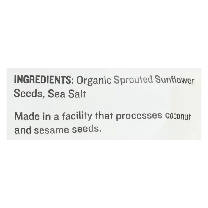 Go Raw Sprouted Seeds, Sunflower With Celtic Sea Salt  - Case Of 6 - 14 Oz