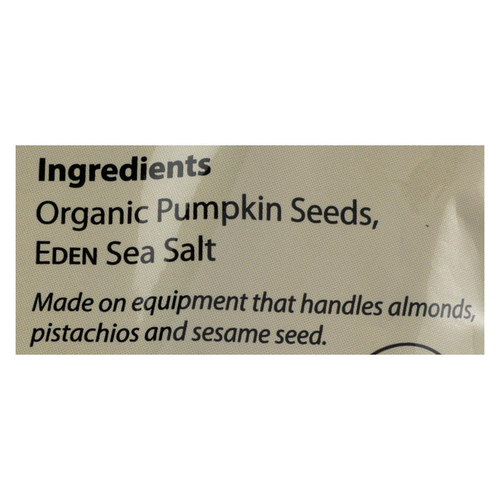 Eden Foods Organic Pumpkin Seeds - Dry Roasted - Case Of 15 - 4 Oz.