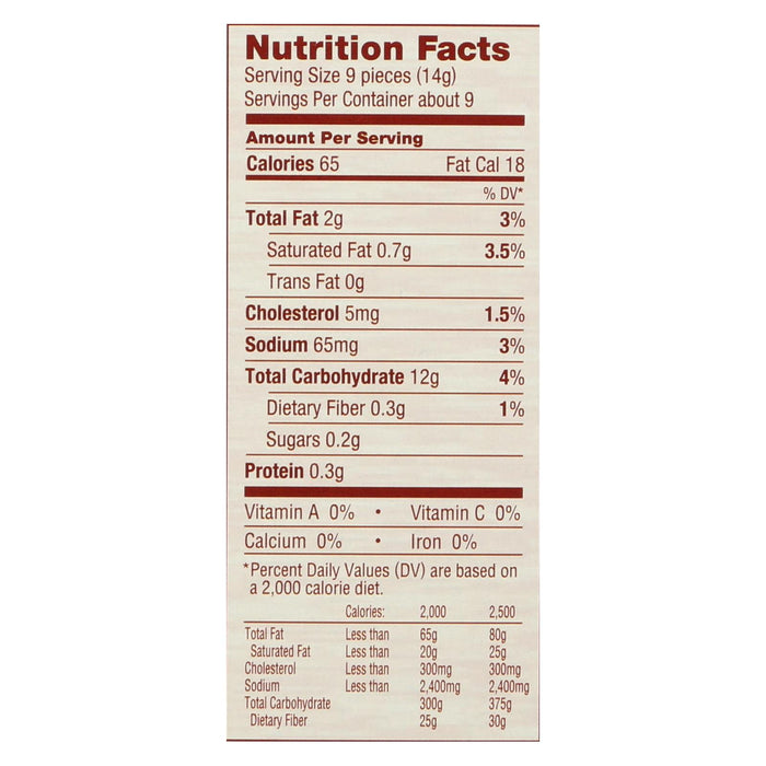 Absolutely Gluten Free - Crackers - Original - Case Of 12 - 4.4 Oz.