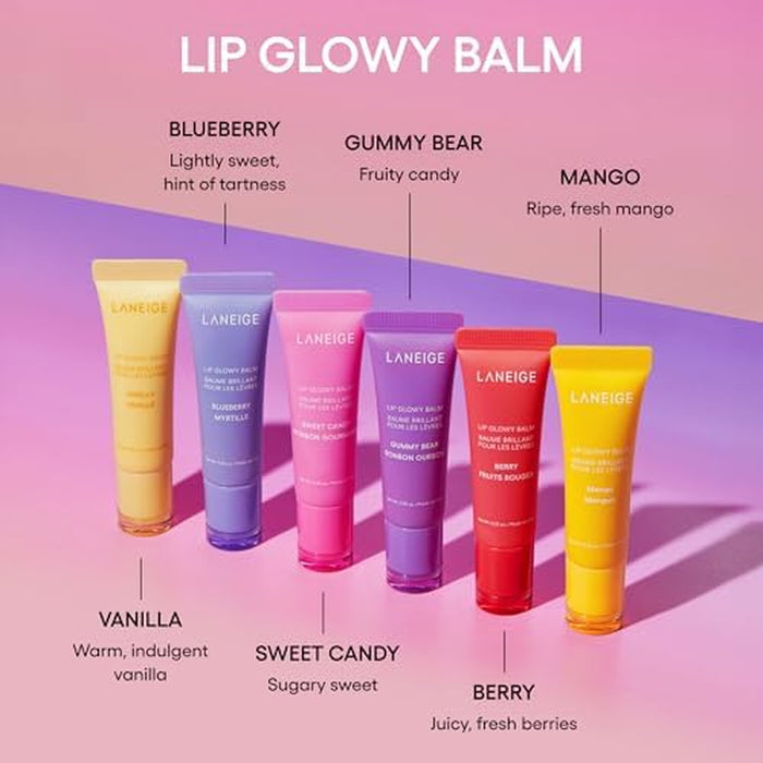 Lip Glowy Balm: Sheer Tinted Lip Moisturizer with Shea Butter, for Hydrating Shine & Soft Lips