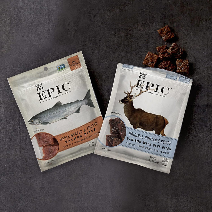 Epic - Bites - Venison - Case Of 8 - 2.5 Oz