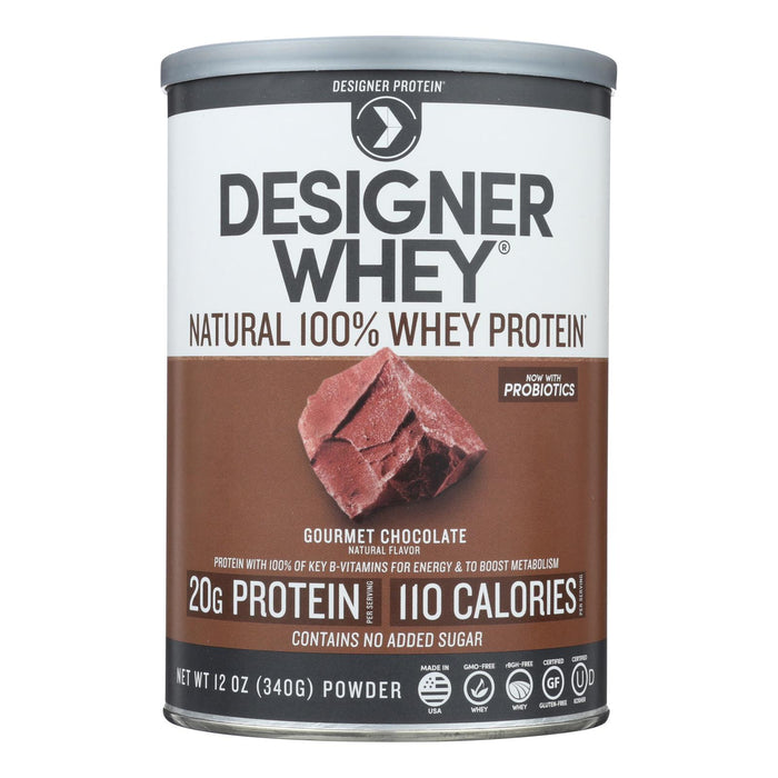 Designer Whey - Protein Powder - Chocolate - 12.7 Oz