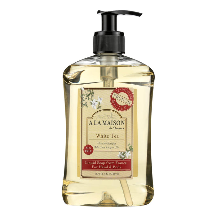 A La Maison - French Liquid Soap - White Tea - 16.9 Fl Oz