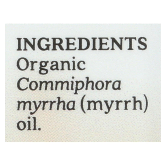 Aura Cacia - Essential Oil - Myrrh - Case Of 1 - .25 Fl Oz.
