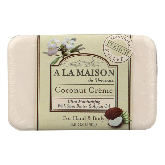 A La Maison - Bar Soap - Coconut Creme - 8.8 Oz Biskets Pantry 