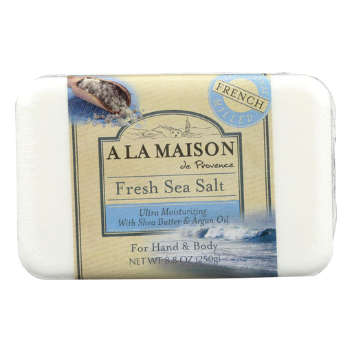 A La Maison - Bar Soap - Fresh Sea Salt - 8.8 Oz Biskets Pantry 
