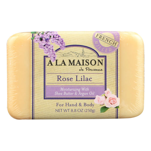 A La Maison - Bar Soap - Rose Lilac - 8.8 Oz Biskets Pantry 