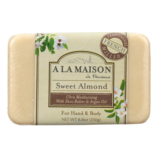 A La Maison - Bar Soap - Sweet Almond - 8.8 Oz Biskets Pantry 