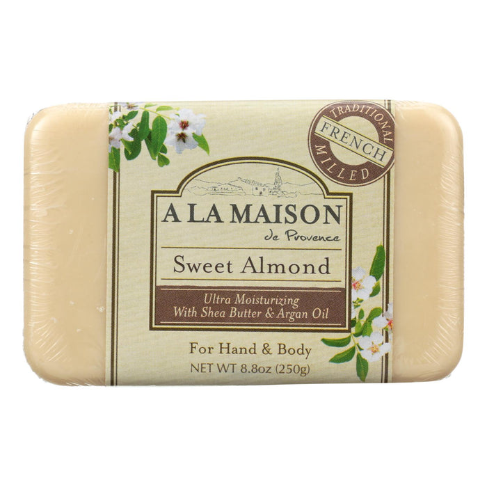 A La Maison - Bar Soap - Sweet Almond - 8.8 Oz Biskets Pantry 