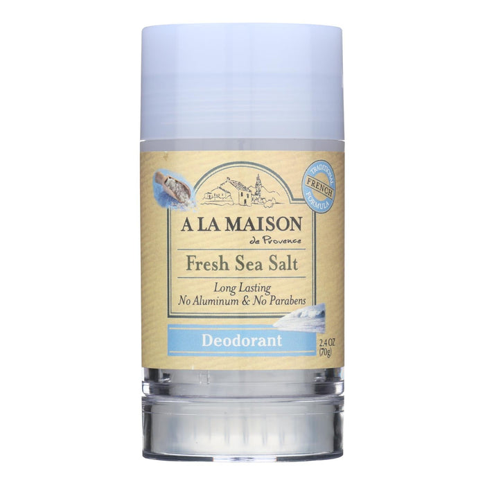 A La Maison - Deodorant - Fresh Sea Salt - 2.4 Oz Biskets Pantry 