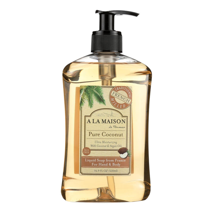 A La Maison - French Liquid Soap - Coconut - 16.9 Oz Biskets Pantry 