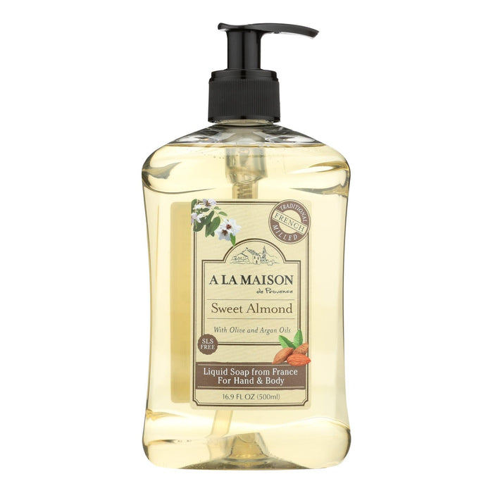 A La Maison - French Liquid Soap - Sweet Almond - 16.9 Fl Oz Biskets Pantry 