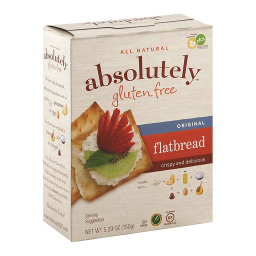 Absolutely Gluten Free - Flatbread - Original - Case Of 12 - 5.29 Oz. Biskets Pantry 