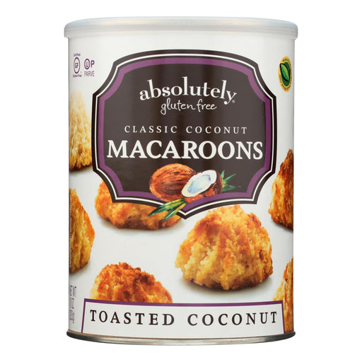 Absolutely Gluten Free Macaroons - Coconut - Classic - Case Of 6 - 10 Oz Biskets Pantry 