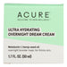 Acure - Cream Ultra Hydrt Ovrnght - 1 Each-1.7 Fz Biskets Pantry 