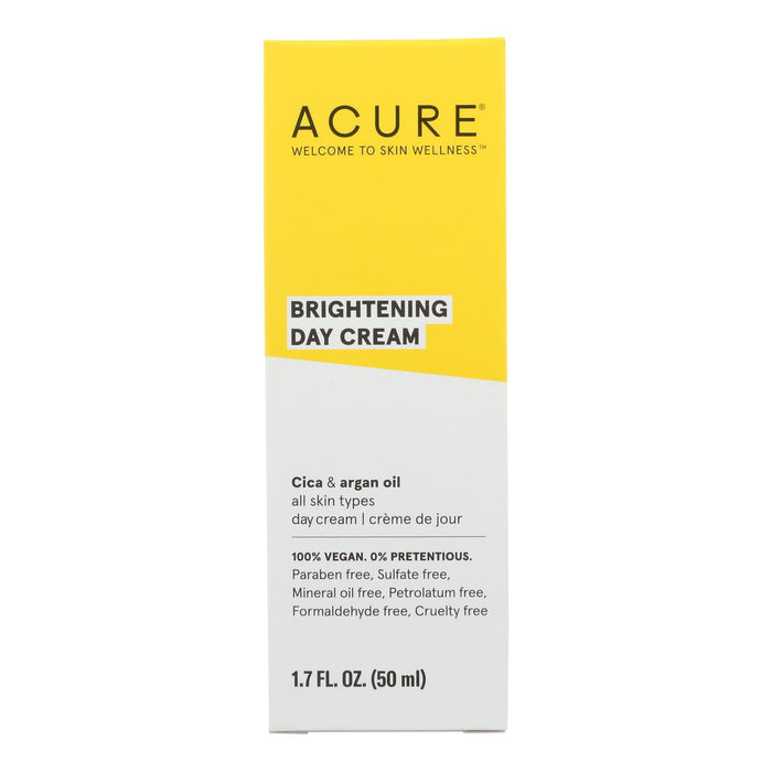 Acure - Day Cream - Gotu Kola Extract And Chlorella - 1.75 Fl Oz. Biskets Pantry 