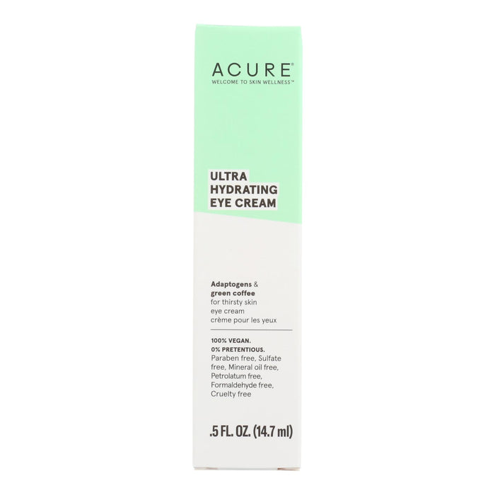 Acure - Eye Cream Ult Hydrating - 1 Each-0.5 Fz Biskets Pantry 