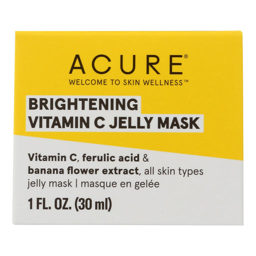Acure - Fcl Msk Brght Vitamin C Jelly - 1 Each-1 Fz Biskets Pantry 