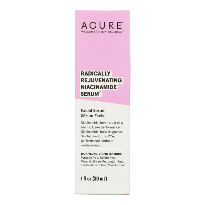 Acure - Niacinamde Serum Rejuvnte - 1 Each-1 Fz Biskets Pantry 