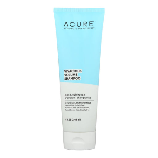 Acure - Shampoo Pprmnt Volume - 1 Each-8 Fz Biskets Pantry 