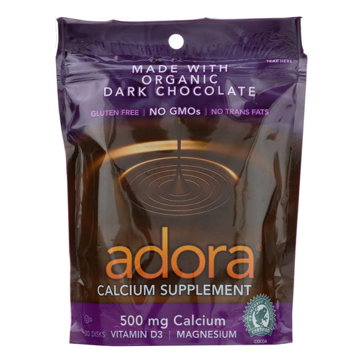 Adora - Chocolate Disk Drkchc Calc - 1 Each-30 Ct Biskets Pantry 