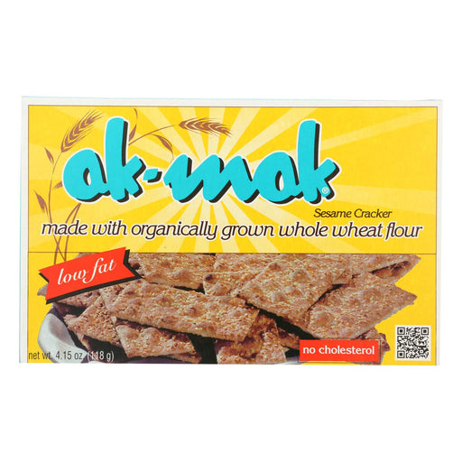 Ak Mak Bakeries - Armenian Bread - Sesame Crackers - Case Of 12 - 4.15 Oz. Biskets Pantry 