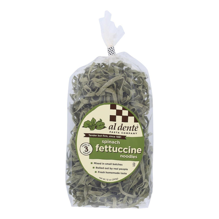 Al Dente - Fettuccine - Spinach - Case Of 6 - 12 Oz. Biskets Pantry 