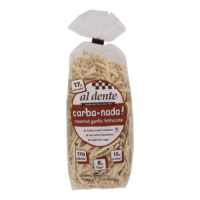 Al Dente - Pasta Fettuccine Garlic - Case Of 6 - 10 Oz Biskets Pantry 