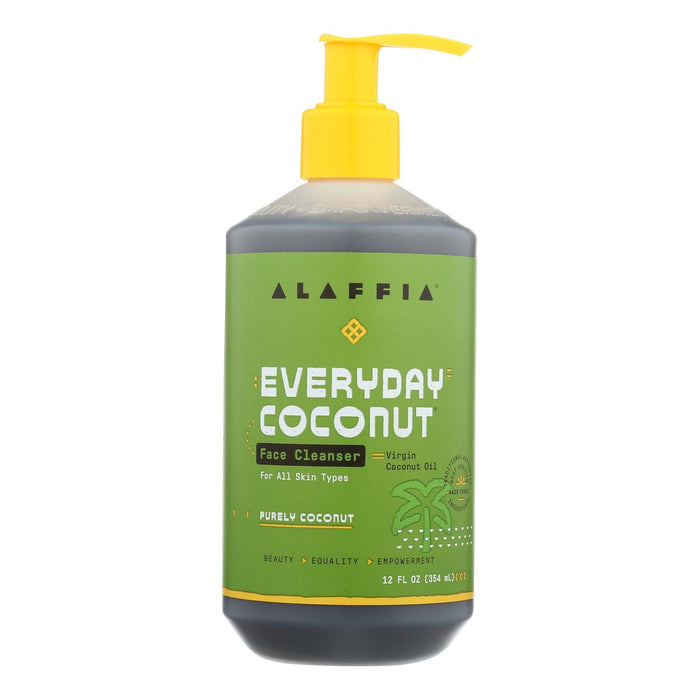 Alaffia Coconut Cleansing Face Wash  - 1 Each - 12 Fz Biskets Pantry 