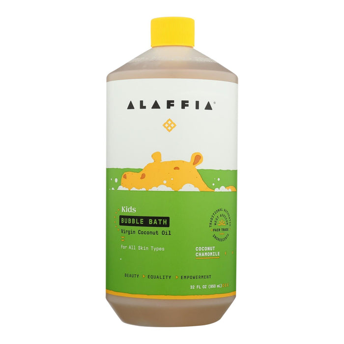 Alaffia - Everyday Bubble Bath - Coconut Chamomile - 32 Fl Oz. Biskets Pantry 