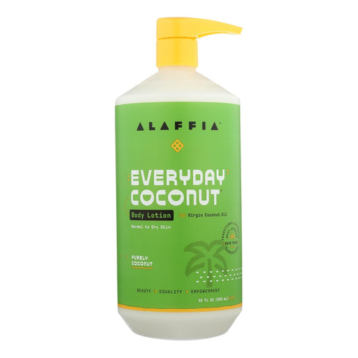 Alaffia - Everyday Lotion - Hydrating Coconut - 32 Fl Oz. Biskets Pantry 