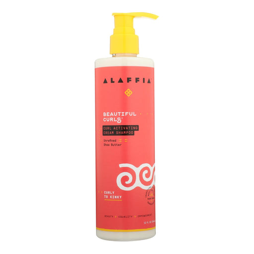 Alaffia - Shampoo Curl Activating - 1 Each-12 Fz Biskets Pantry 