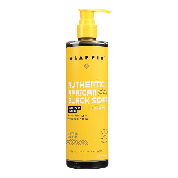Alaffia - Shampoo Sclp Care Ttree Mint - 1 Each-12 Fz Biskets Pantry 