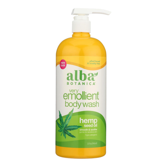 Alba Botanica - Bath Sk&bdy Wsh Hempqlty - 1 Each-32 Fz Biskets Pantry 