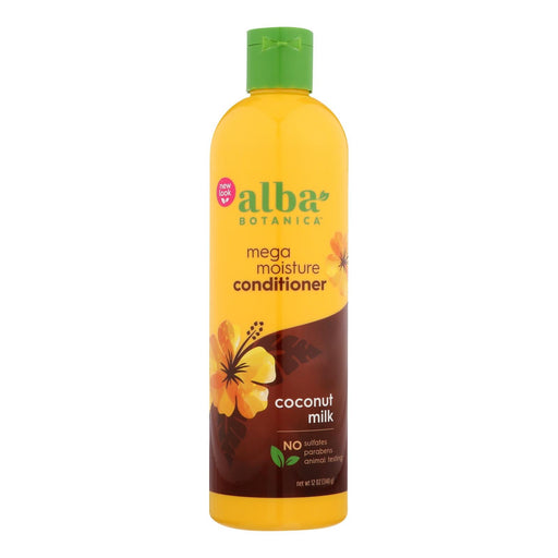 Alba Botanica - Hawaiian Hair Conditioner - Coconut Milk - 12 Fl Oz Biskets Pantry 