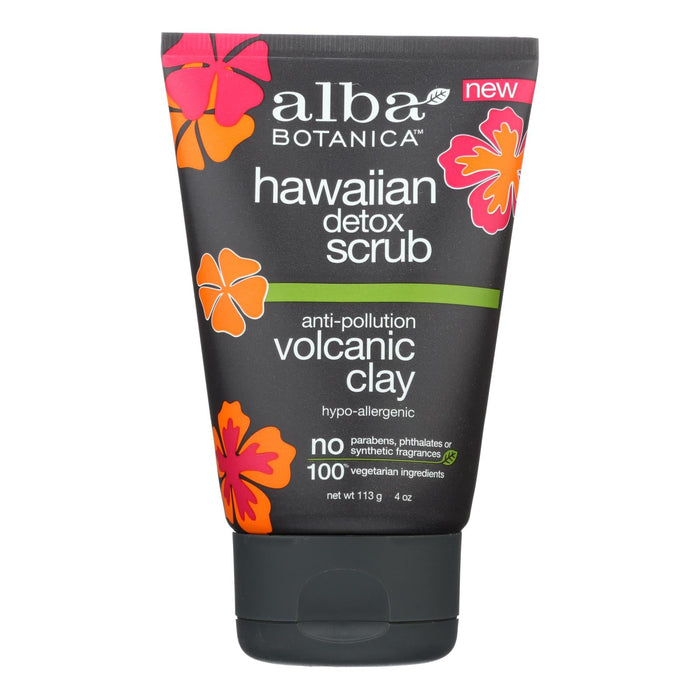 Alba Botanica - Hawaiian Scrub - Detox - 4 Oz Biskets Pantry 